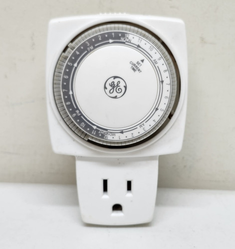 Hour plug in timer - 24-hour, plug-in
