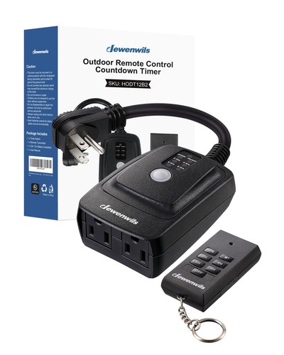 Dewenwils outdoor light timer - dewenwils,