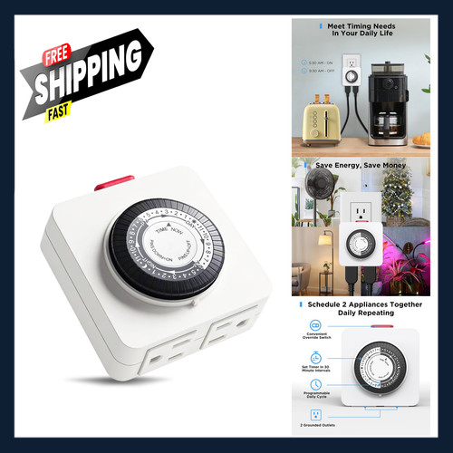 Indoor electrical timer plug - indoor,